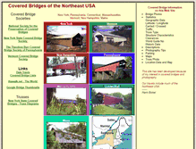 Tablet Screenshot of coveredbridgesite.com